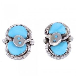 Native American Zuni Turquoise Earrings